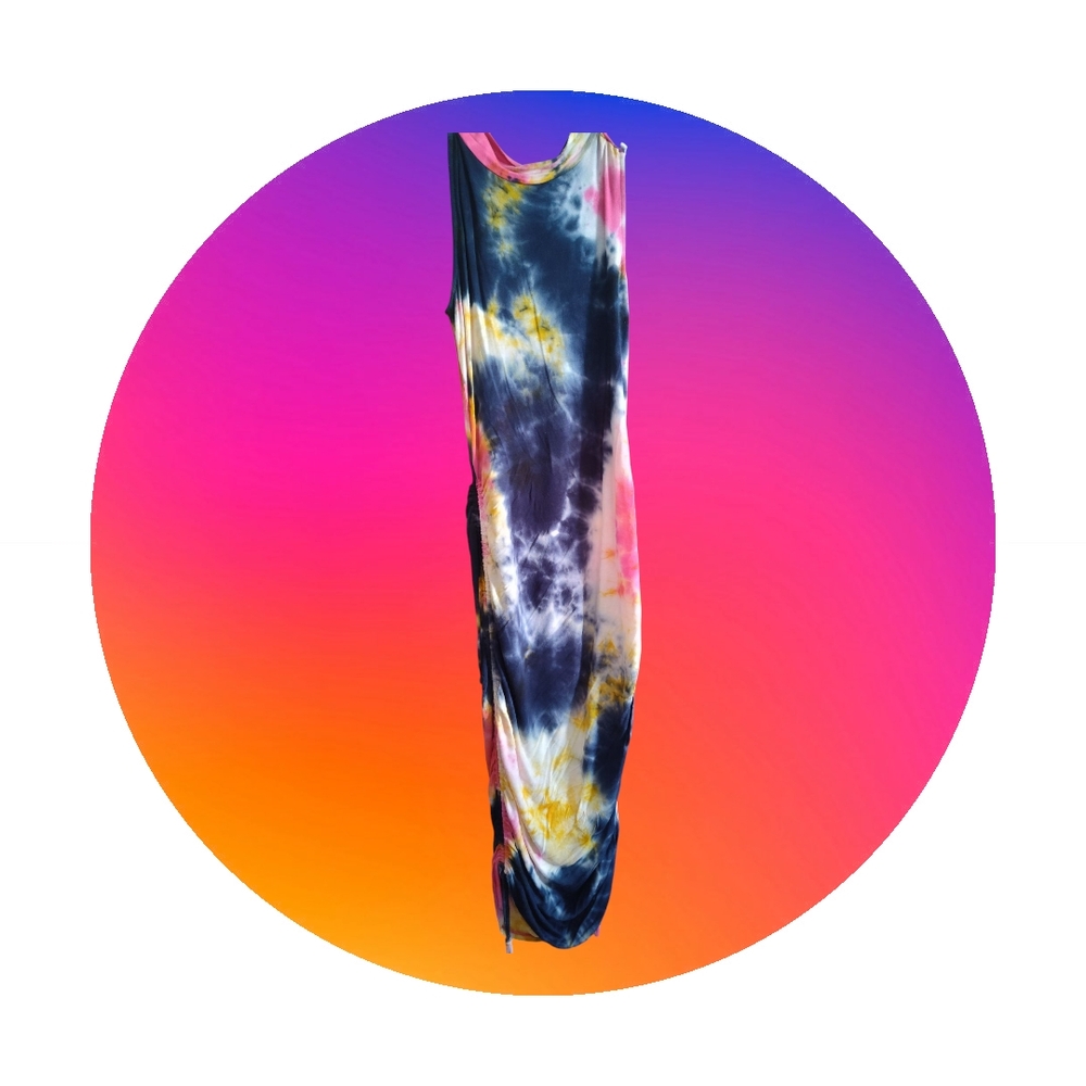 Tie-Dye Maxi Dress